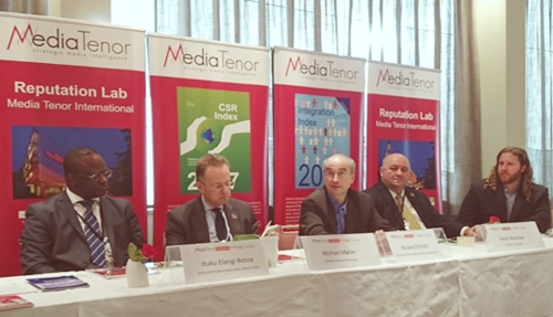 Sever Mureșan, alături de Roland Schatz (2017, Davos)